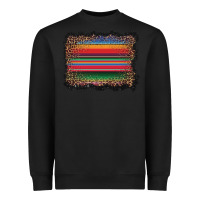 Black serape background Heavyweight Sweatshirt - BarkalooDesign