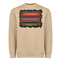 Mushroom serape background Heavyweight Sweatshirt - BarkalooDesign