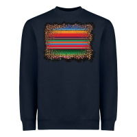 Navy serape background Heavyweight Sweatshirt - BarkalooDesign