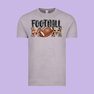 Football Mom Vintage Tee Designed By Adodesignshop