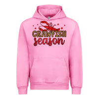 Fuchsia Pink crawfish season Urban Hoodie - OliviaCreatesArt