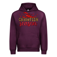 Mauve Wine crawfish season Urban Hoodie - OliviaCreatesArt