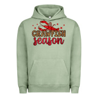 Pigment Oil Green crawfish season Urban Hoodie - OliviaCreatesArt