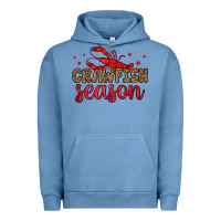 Pigment Pebble Blue crawfish season Urban Hoodie - OliviaCreatesArt