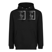 Black Hustle Harder Neon Heavyweight Hoodie - Bettercallsaul