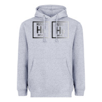 Heather Grey Hustle Harder Neon Heavyweight Hoodie - Bettercallsaul