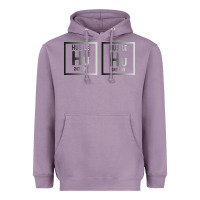 Lavender Hustle Harder Neon Heavyweight Hoodie - Bettercallsaul