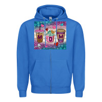 True Royal Western Mom Coffee Cups Tumbler Zipper Hoodie - BundleAndBundleShop