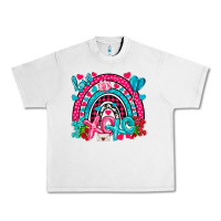 Lunar Rock xo xo rainbow valentine Urban Heavy Tee - NancyCooperArtShop