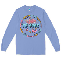 Colony Blue tu eres inspiration Long Sleeve Tee - MaliasSmallBusiness