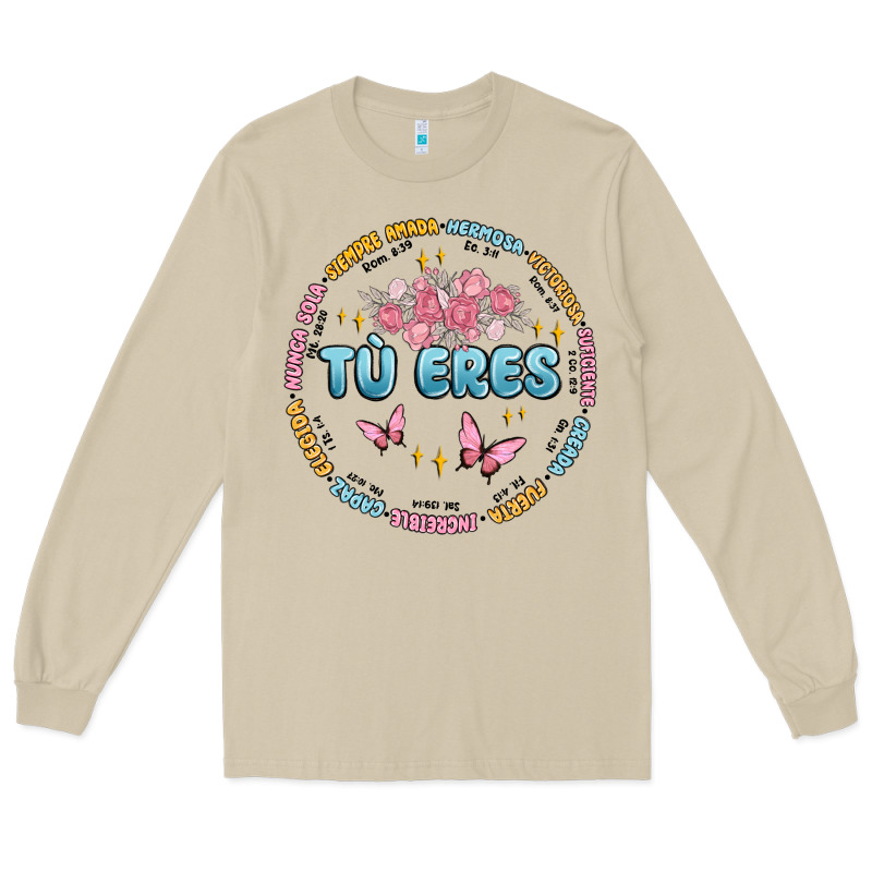 Tu Eres Inspiration Long Sleeve Tee by MaliasSmallBusiness | Teevron