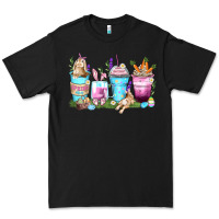 Black rabbit coffee cups Premium Tee - Zillion Design Studio