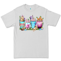 Dove Grey rabbit coffee cups Premium Tee - Zillion Design Studio