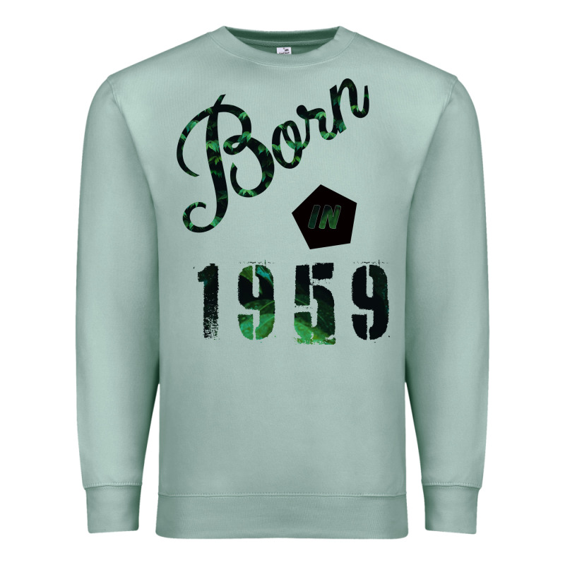 Born In 1959 Premium Sweatshirt by Bettercallsaul | Teevron