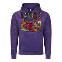 Cloud Purple santa's favorite cxm Vintage Hoodie - Jasminsmagicworld