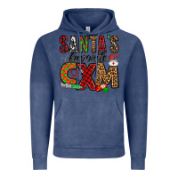 Vintage Denim santa's favorite cxm Vintage Hoodie - Jasminsmagicworld