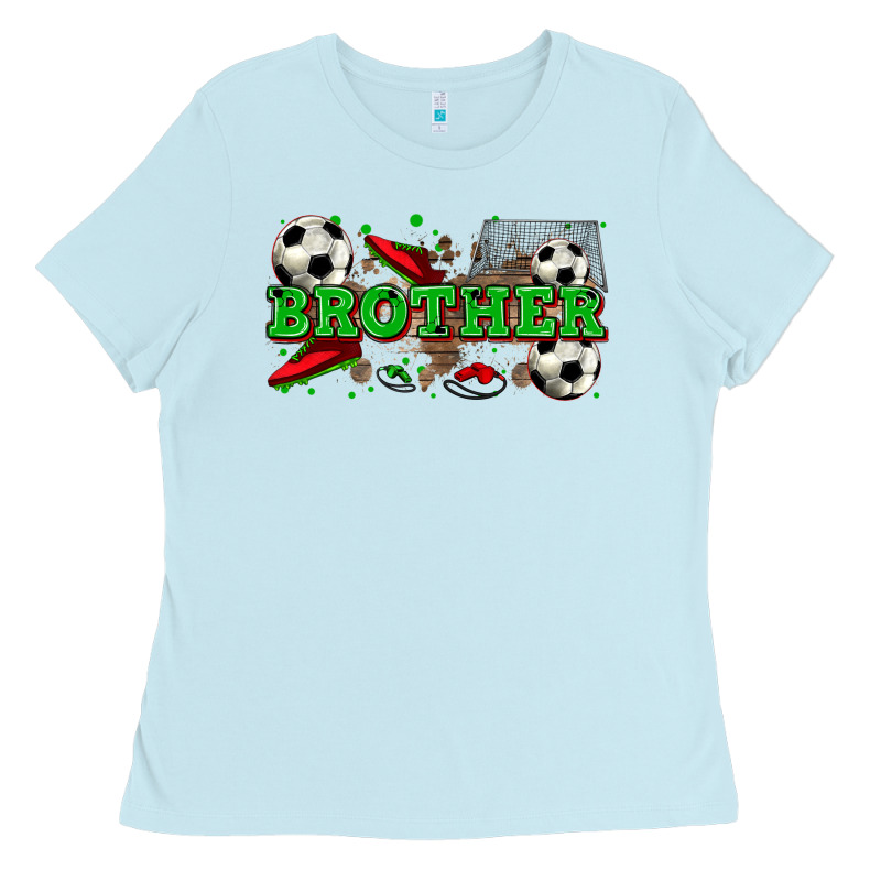 Brother Soccer Ladies Tee by Zillion Design Studio | Teevron