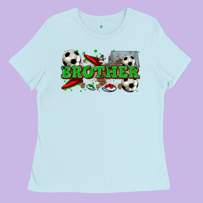 Brother Soccer Ladies Tee Designed By Zillion Design Studio