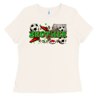 Bone brother soccer Ladies Tee - Zillion Design Studio
