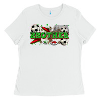 White brother soccer Ladies Tee - Zillion Design Studio