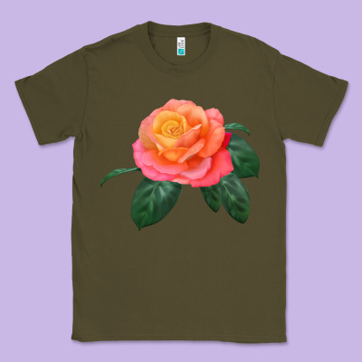 Chicago Peace Rose Classic Tee Designed By Lillyallendesigns