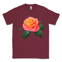 Burgundy chicago peace rose Classic Tee - LillyAllenDesigns