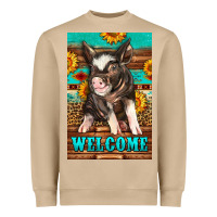 Mushroom western pig garden Heavyweight Sweatshirt - LillyAllenDesigns