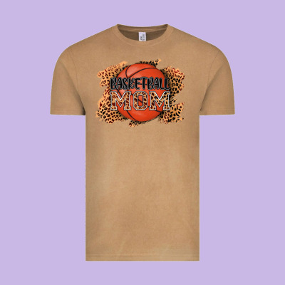 Basketball Mom Vintage Tee Designed By Adodesignshop