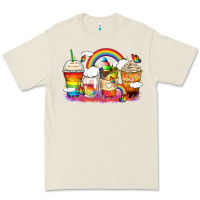 Bone rainbow coffee cups Premium Tee - Zillion Design Studio