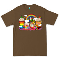Cacao rainbow coffee cups Premium Tee - Zillion Design Studio
