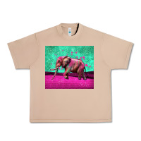 Burro colorful elephant Urban Heavy Tee - LillyAllenDesigns