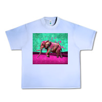 Grape Ice colorful elephant Urban Heavy Tee - LillyAllenDesigns