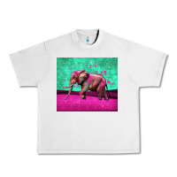 Lunar Rock colorful elephant Urban Heavy Tee - LillyAllenDesigns