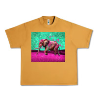 Peanut Butter colorful elephant Urban Heavy Tee - LillyAllenDesigns