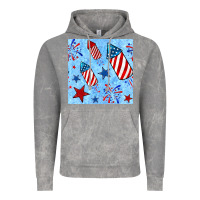 Cloud Rock 4th of july firecracker and star seamless  pattern Vintage Hoodie - BundleAndBundleShop