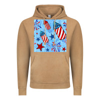 Vintage Camel 4th of july firecracker and star seamless  pattern Vintage Hoodie - BundleAndBundleShop
