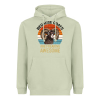 Matcha Because Goats Are Freaking Awesome Heavyweight Hoodie - Bettercallsaul