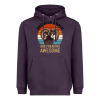 Plum Because Goats Are Freaking Awesome Heavyweight Hoodie - Bettercallsaul