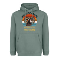 Sage Because Goats Are Freaking Awesome Heavyweight Hoodie - Bettercallsaul