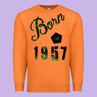 Born In 1957 Premium Sweatshirt Designed By Bettercallsaul