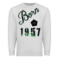 Dove Grey Born In 1957 Premium Sweatshirt - Bettercallsaul