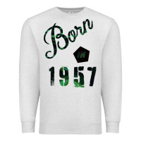 Oatmeal Heather Born In 1957 Premium Sweatshirt - Bettercallsaul
