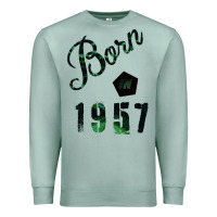Seafoam Born In 1957 Premium Sweatshirt - Bettercallsaul
