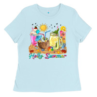 Hello Summer Drinks Ladies Tee | Teevron