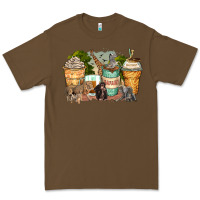 Cacao safari animals coffee cups Premium Tee - Zillion Design Studio