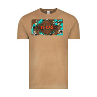 Vintage Camel western texas and bullskulls with turquoise and leopard licanse plate Vintage Tee - Artiststas