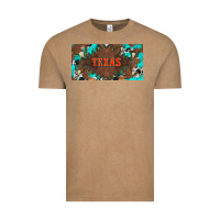 Vintage Coffee western texas and bullskulls with turquoise and leopard licanse plate Vintage Tee - Artiststas