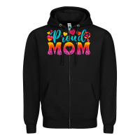 Black Proud Mom Lesbian Zipper Hoodie - BundleAndBundleShop