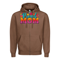 Chestnut Proud Mom Lesbian Zipper Hoodie - BundleAndBundleShop