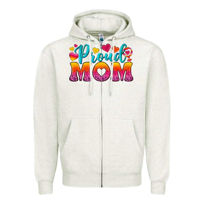 Proud Mom Lesbian Zipper Hoodie by BundleAndBundleShop | Teevron